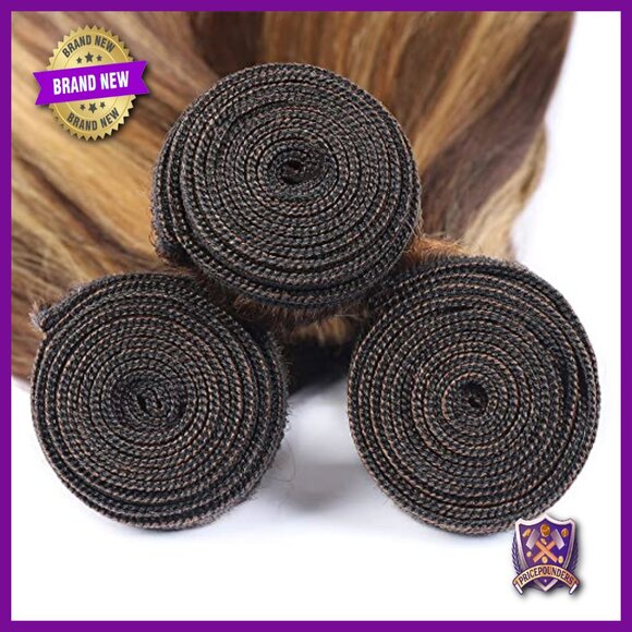 Brazilian Virgin Human Hair Extensions 3 Bundles 50g Each  display picture 1